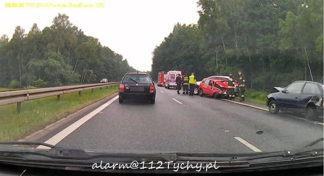 Kolizja i wypadek na DK - 86 Kolizja i wypadek na DK - 86