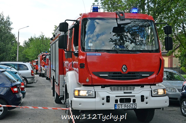 Przypalona potrawa w mieszkaniu przy ul. Zaręby Przypalona potrawa w mieszkaniu przy ul. Zaręby