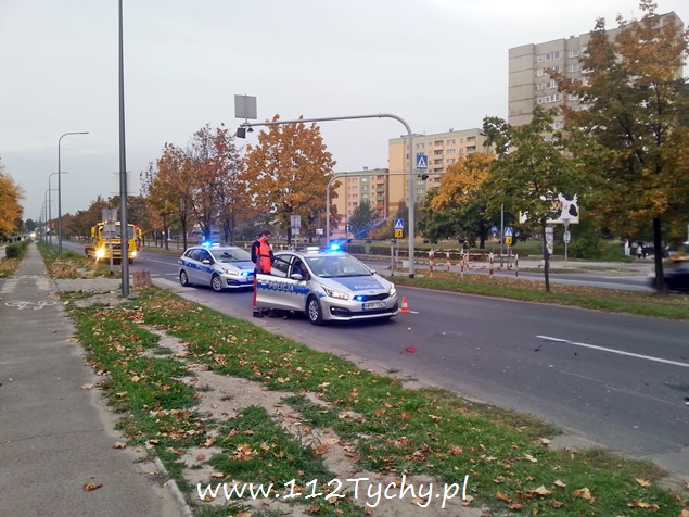 Kolizja dwóch osobówek na alei Bielskiej Kolizja dwóch osobówek na alei Bielskiej