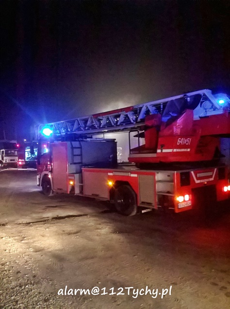 POŻAR W IMIELNIE POŻAR W IMIELNIE