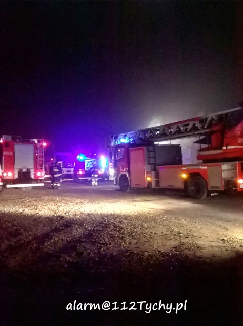POŻAR W IMIELNIE POŻAR W IMIELNIE