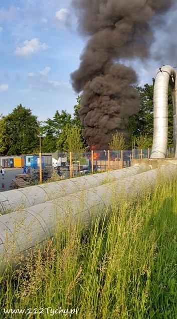POŻAR KONTENERA Z ODPADAMI NA TERENIE ZAKŁADU PRODUKCYJNEGO POŻAR KONTENERA Z ODPADAMI NA TERENIE ZAKŁADU PRODUKCYJNEGO