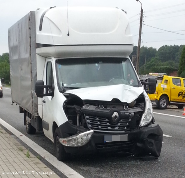 KARAMBOL NA DK 44 W ŚMIŁOWICACH KARAMBOL NA DK 44 W ŚMIŁOWICACH