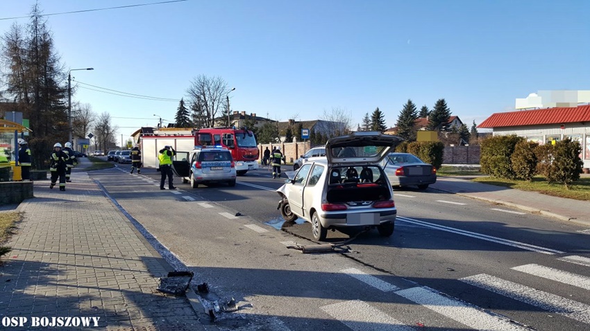 WYPADEK W BOJSZOWACH WYPADEK W BOJSZOWACH