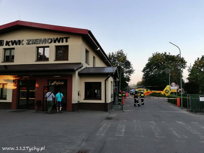WYPADEK NA KWK PIAST - ZIEMOWIT. INTERWENCJA LPR WYPADEK NA KWK PIAST - ZIEMOWIT. INTERWENCJA LPR