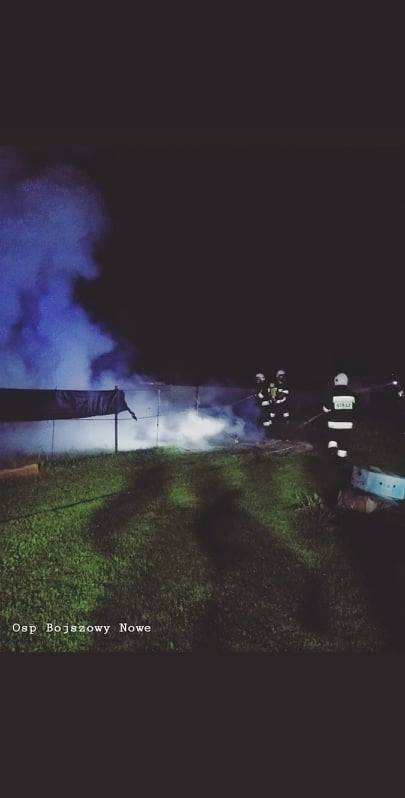 POŻAR KURNIKA W MIĘDZYRZECZU POŻAR KURNIKA W MIĘDZYRZECZU