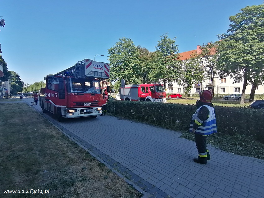 PRZYPALONA POTRAWA - INTERWENCJA STRAŻY POŻARNEJ NA AL. BIELSKIEJ PRZYPALONA POTRAWA - INTERWENCJA STRAŻY POŻARNEJ NA AL. BIELSKIEJ