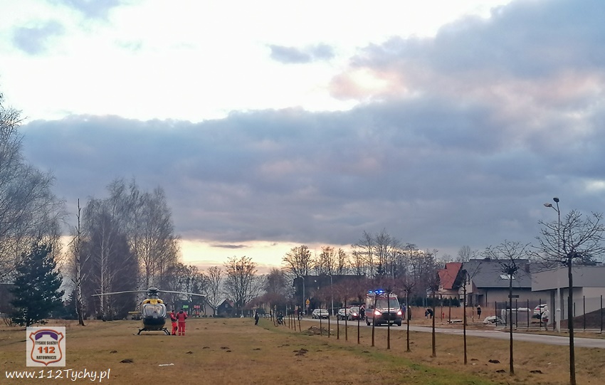 INTERWENCJA ZESPOŁU NAZIEMNEGO WPR KATOWICE I ŚMIGŁOWCA LPR RATOWNIK 6 W LĘDZINACH INTERWENCJA ZESPOŁU NAZIEMNEGO WPR KATOWICE I ŚMIGŁOWCA LPR RATOWNIK 6 W LĘDZINACH
