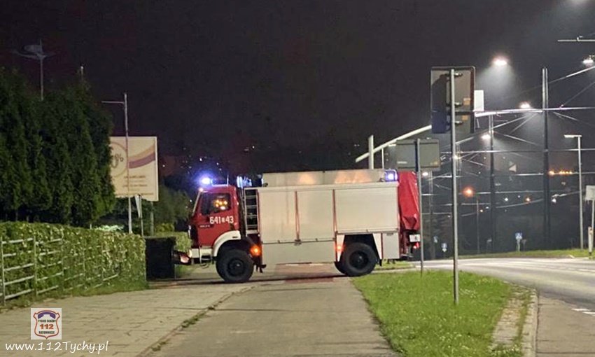 POŻAR W HOTELU PIRAMIDA PRZY UL.SIKORSKIEGO POŻAR W HOTELU PIRAMIDA PRZY UL.SIKORSKIEGO