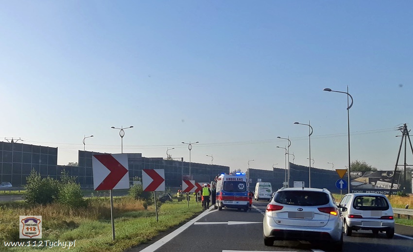 OSOBÓWKA W ROWIE PRZY ZJEŹDZIE Z TRASY S1 NA DK1 OSOBÓWKA W ROWIE PRZY ZJEŹDZIE Z TRASY S1 NA DK1