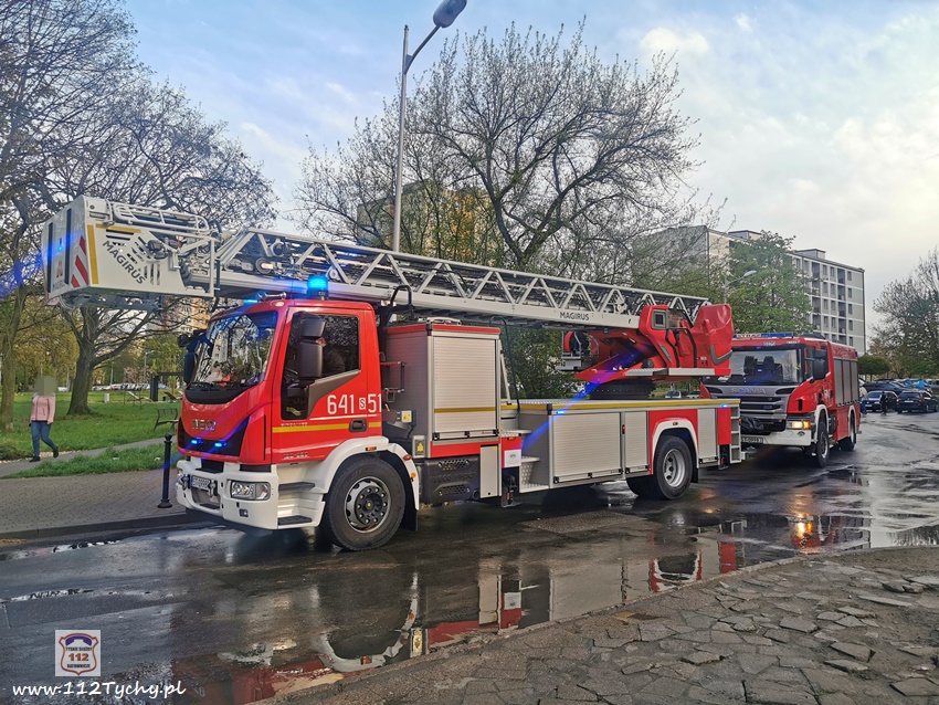 POŻAR PIWNICY W BUDYNKU WIELORODZINNYM PRZY UL. DĘBOWEJ POŻAR PIWNICY W BUDYNKU WIELORODZINNYM PRZY UL. DĘBOWEJ