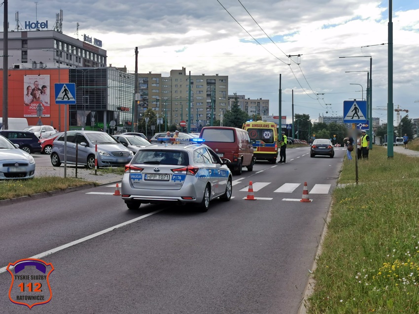 POTRĄCENIE 11 - LETNIEGO ROWERZYSTY NA AL. JANA PAWŁA II POTRĄCENIE 11 - LETNIEGO ROWERZYSTY NA AL. JANA PAWŁA II