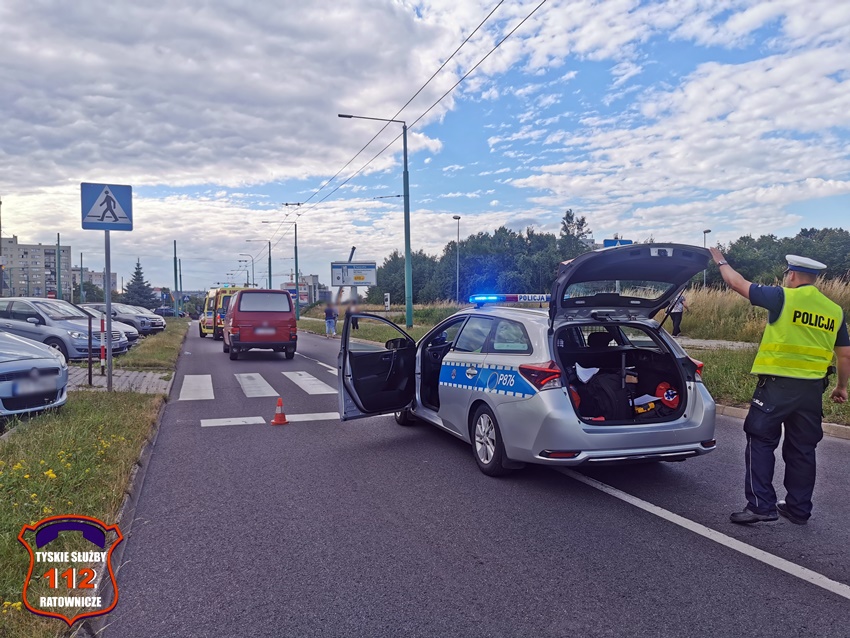 POTRĄCENIE 11 - LETNIEGO ROWERZYSTY NA AL. JANA PAWŁA II POTRĄCENIE 11 - LETNIEGO ROWERZYSTY NA AL. JANA PAWŁA II