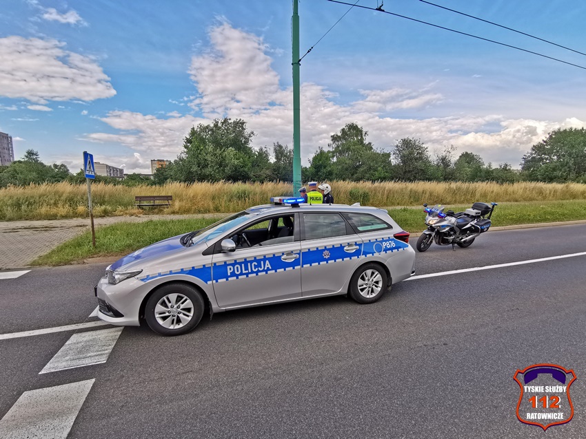 POTRĄCENIE 11 - LETNIEGO ROWERZYSTY NA AL. JANA PAWŁA II POTRĄCENIE 11 - LETNIEGO ROWERZYSTY NA AL. JANA PAWŁA II
