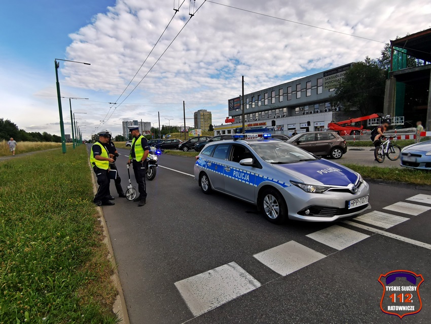 POTRĄCENIE 11 - LETNIEGO ROWERZYSTY NA AL. JANA PAWŁA II POTRĄCENIE 11 - LETNIEGO ROWERZYSTY NA AL. JANA PAWŁA II