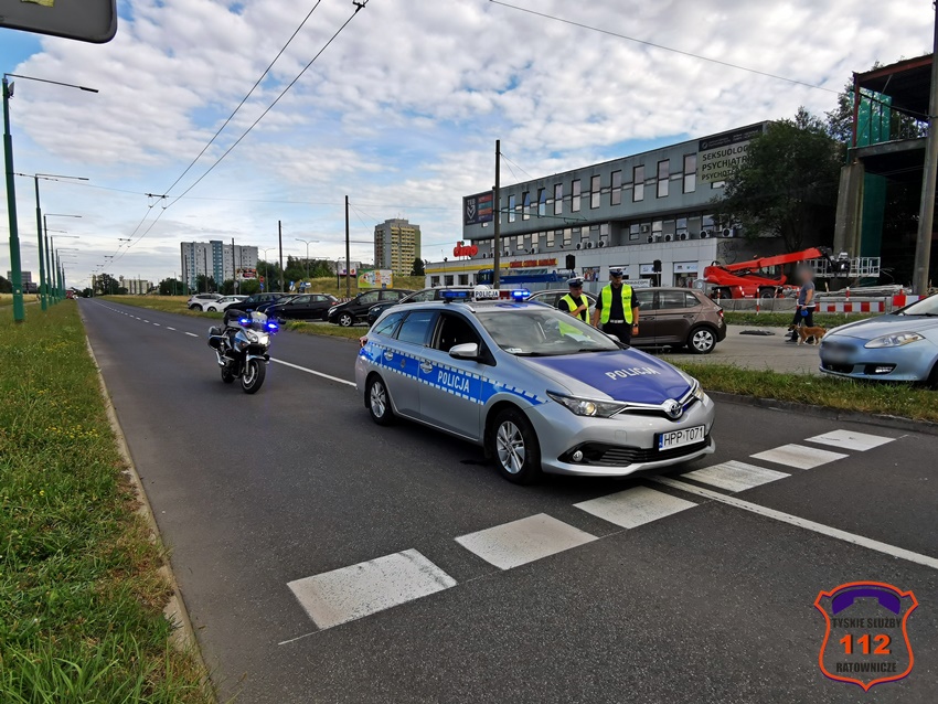 POTRĄCENIE 11 - LETNIEGO ROWERZYSTY NA AL. JANA PAWŁA II POTRĄCENIE 11 - LETNIEGO ROWERZYSTY NA AL. JANA PAWŁA II