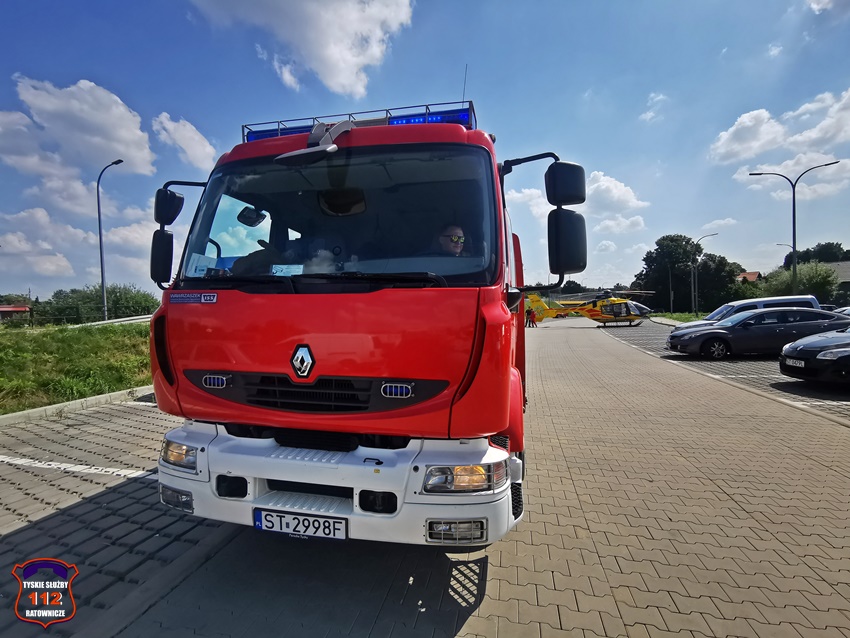 WSTRZĄS ANAFILAKTYCZNY U MĘŻCZYZNY - INTERWENCJA SŁUŻB RATUNKOWYCH WSTRZĄS ANAFILAKTYCZNY U MĘŻCZYZNY - INTERWENCJA SŁUŻB RATUNKOWYCH