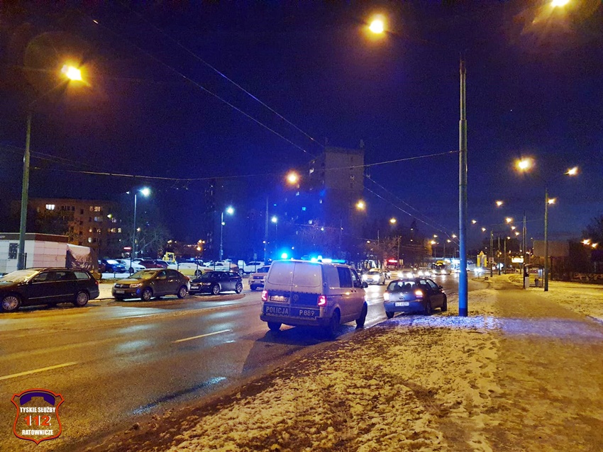 POTRĄCENIE PIESZEJ NA UL. HARCERSKIEJ POTRĄCENIE PIESZEJ NA UL. HARCERSKIEJ