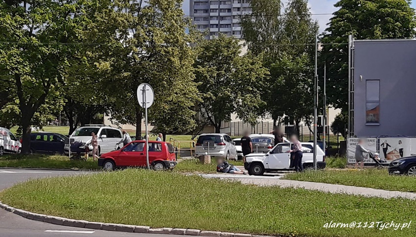 POTRĄCENIE PIESZEGO I KOLIZJA OSOBÓWEK NA AL. PIŁSUDSKIEGO POTRĄCENIE PIESZEGO I KOLIZJA OSOBÓWEK NA AL. PIŁSUDSKIEGO