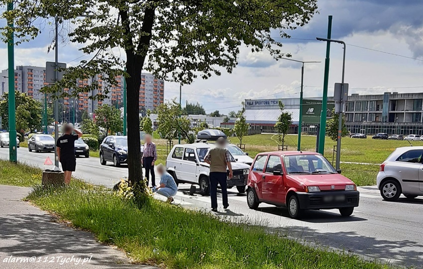 POTRĄCENIE PIESZEGO I KOLIZJA OSOBÓWEK NA AL. PIŁSUDSKIEGO POTRĄCENIE PIESZEGO I KOLIZJA OSOBÓWEK NA AL. PIŁSUDSKIEGO