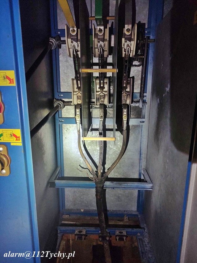 POŻAR TRANSFORMATORA PRZY UL. MARATOŃSKIEJ W IMIELINIE POŻAR TRANSFORMATORA PRZY UL. MARATOŃSKIEJ W IMIELINIE