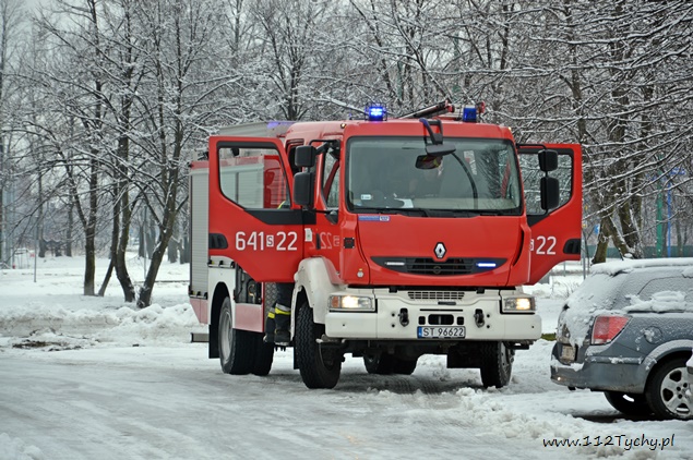 Pożar w mieszkaniu na ul. Dymarek Pożar w mieszkaniu na ul. Dymarek